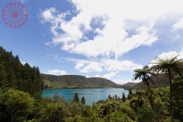 Lagos de Rotorua, Tarawera, Verde e Azul