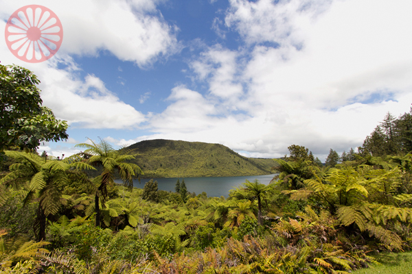 Lagos de Rotorua, Tarawera, Verde e Azul