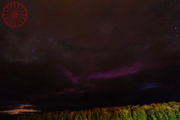 aurora austral na nova zelândia