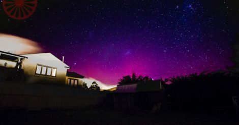 aurora austral na nova zelândia