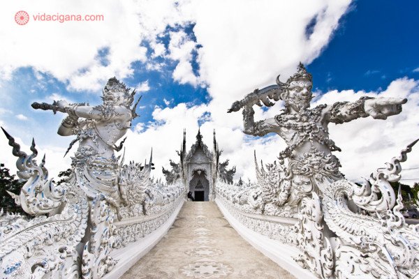 Chiang Rai Templo Branco Tailândia