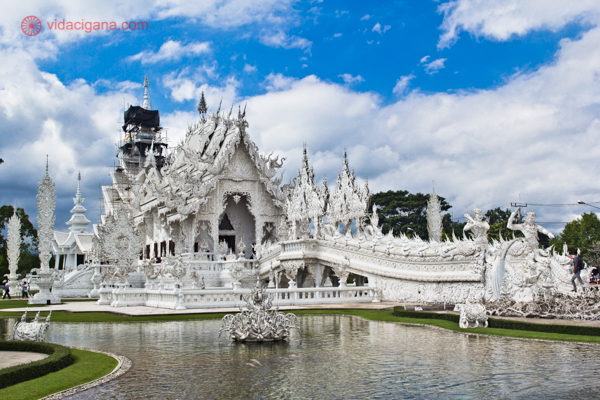 Chiang Rai Templo Branco Tailândia-16