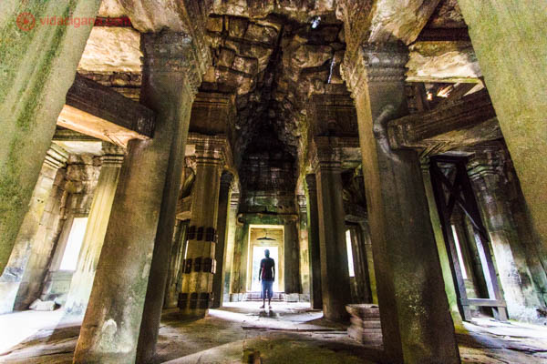 Templos de Angkor no Camboja