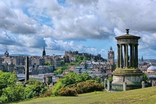 O que fazer em Edimburgo: A vista do topo de Calton Hill