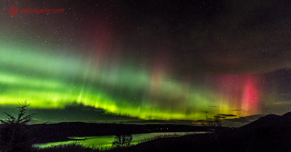 Roteiro pela Escócia: A maravilhosa Aurora Boreal vista dos céus de Inverness, nos Highlands escoceses.