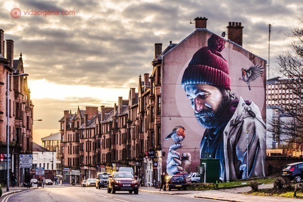 Roteiro pela Escócia: Arte de rua de Glasgow, maravilhoso!