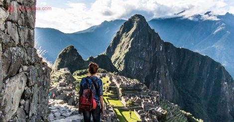 Seguro Viagem Anual: A vista de Machu Picchu do alto