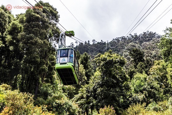 O que fazer em Bogotá: subindo do Cerro Monserrate de bondinho