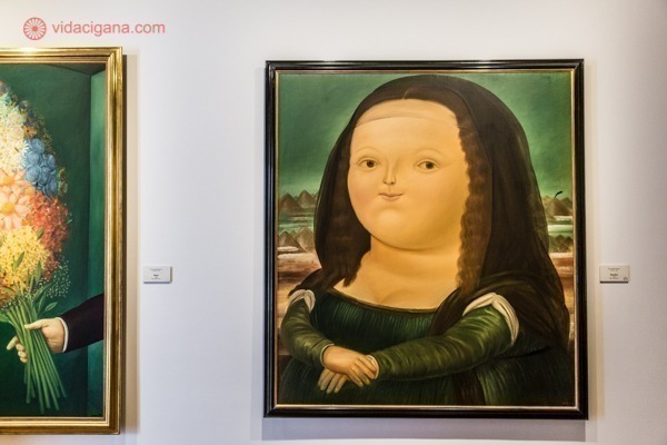 O que fazer em Bogotá: O Museo Botero com sua Monalisa plus size, tão linda.