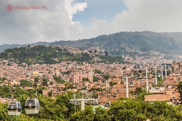 O que fazer em Medellín: O Metrocable da cidade