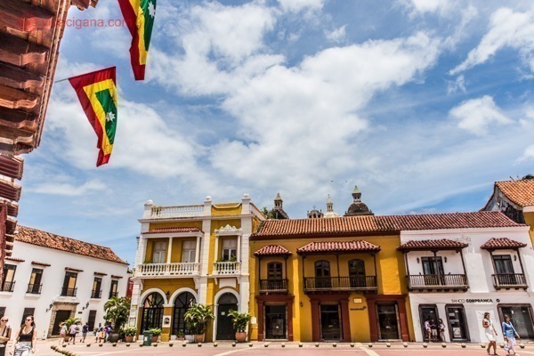 O que fazer em Cartagena: A Plaza de la Aduana