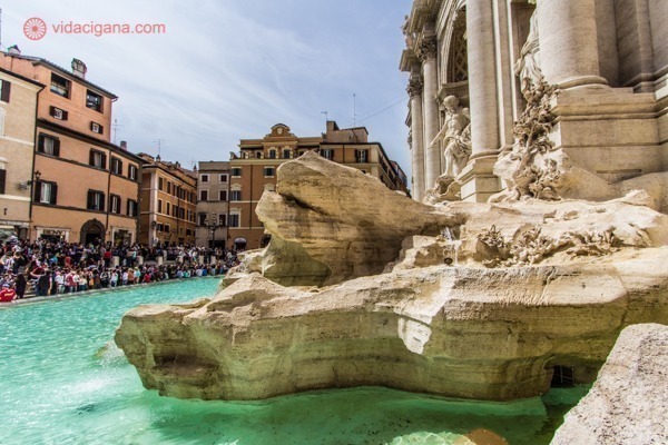 Onde ficar em Roma: a fontana de trevi