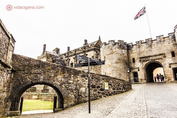 Pontos turísticos da Escócia: o castelo de Stirling