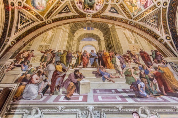 Museus do Vaticano: A Escola de Atenas, de Rafael