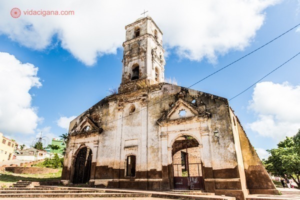 Trinidad, Cuba: As ruínas da Igreja de Santa Ana