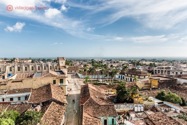 Trinidad, Cuba: A vista do alto da torre
