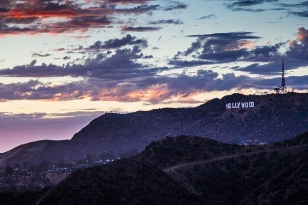 Pontos turísticos de Los Angeles: O letreiro de Hollywood visto do Griffith Observatory