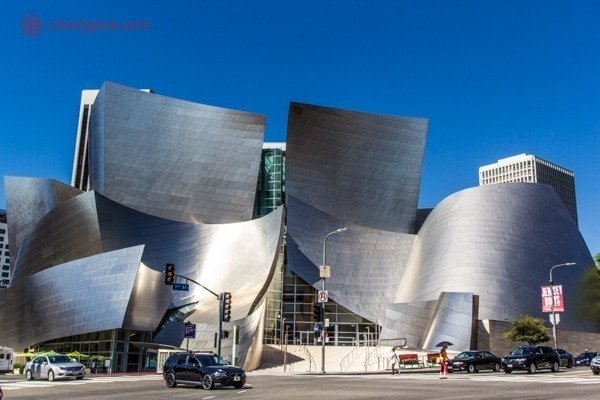 Pontos turísticos de Los Angeles: O Walt Disney Concert Hall, no centro de Los Angeles