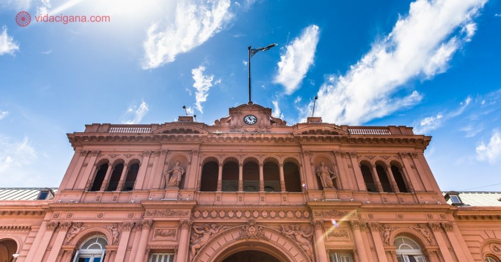 Seguro Viagem na Argentina: A Casa Rosada, sede do governo argentino