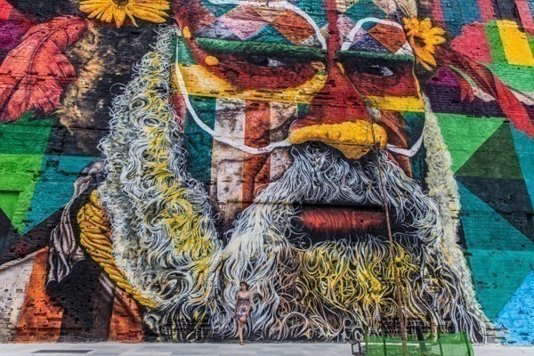 O que fazer no Rio de Janeiro: Visitar o Mural Etnias, no Porto Maravilha