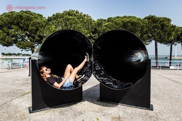 Parque das Nações, Lisboa: A escultura Horas de Chumbo