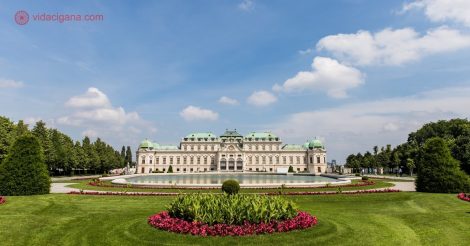 Roteiro em Viena: O lindo Palácio Belvedere, onde fica o famoso quadro O Beijo, de Gustav Klimt