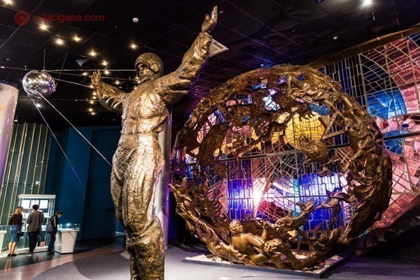 O que fazer em Moscou: O interior do Museu dos Cosmonautas
