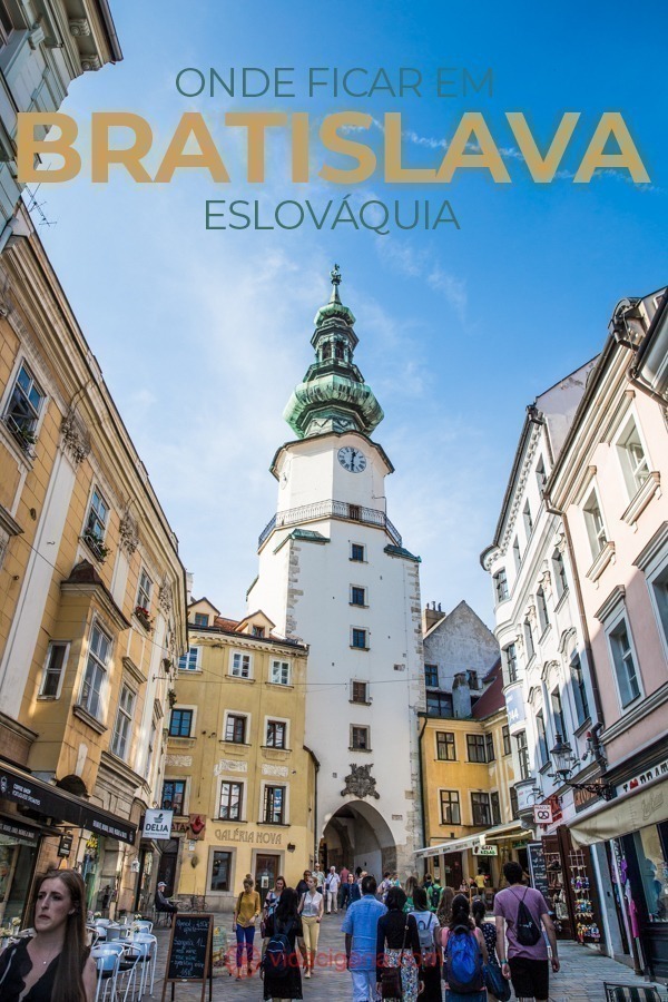 Onde é melhor ficar em Bratislava? Dentro ou Fora da Cidade Antiga? Sem dúvidas a melhor opção é ficar hospedado em um dos hotéis do trecho murado da cidade antiga de Bratislava, especialmente para quem vai ficar só uma noite na cidade.