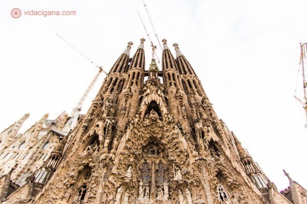 O que fazer em Barcelona: o exterior da Sagrada Família