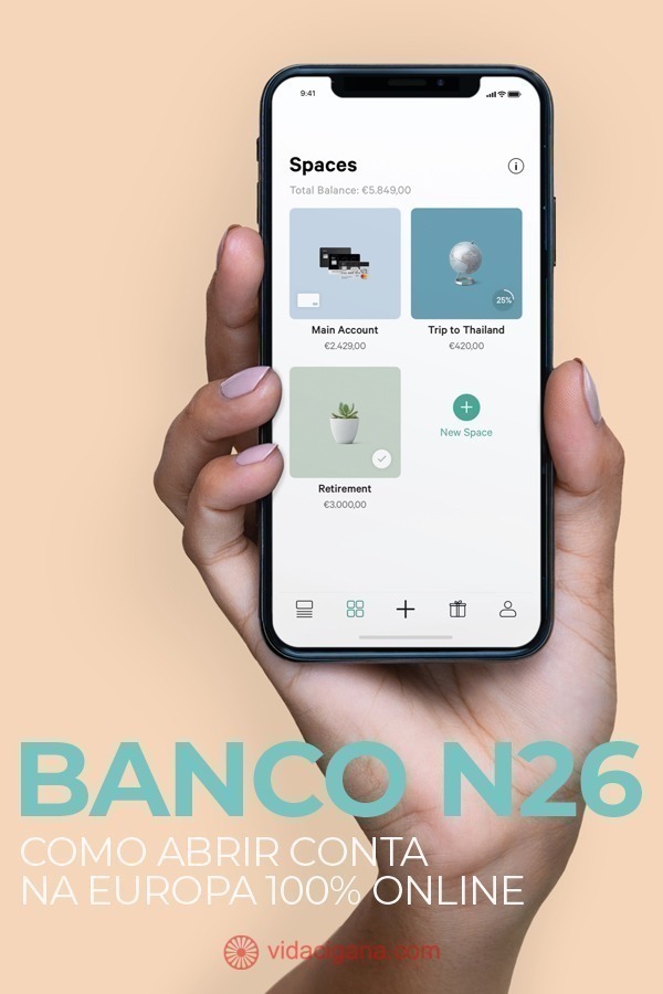 Banco N26: Como abrir conta bancária na Europa (Grátis e 100% Online)