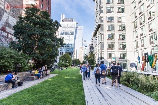 Parque High Line, um dos melhores lugares para conhecer em Chelsea NY