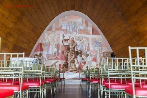 O que fazer em Belo Horizonte: o interior da Igreja da Pampulha