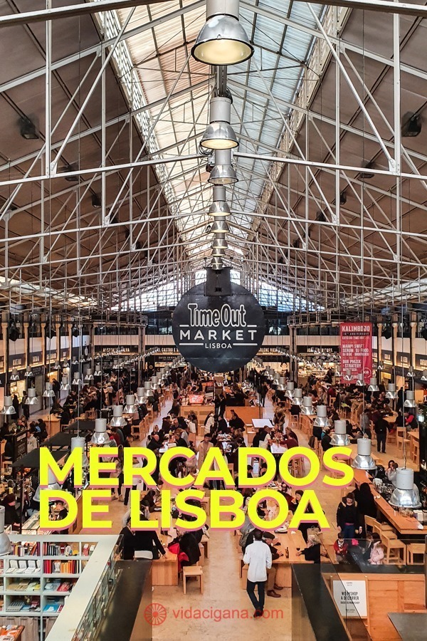 Mercados de Lisboa: Mercado da Ribeira (Time Out Market), Feira da Ladra, Mercado de Arroios, Mercado de Campo de Ourique, Mercado Biológico do Príncipe Real, Mercado de Benfica, Mercado de Alvalade Norte, Mercado Oriental do Martim Moniz, LX Market