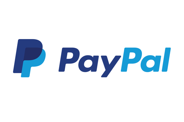 O logo do PayPal em 2 tons de azul