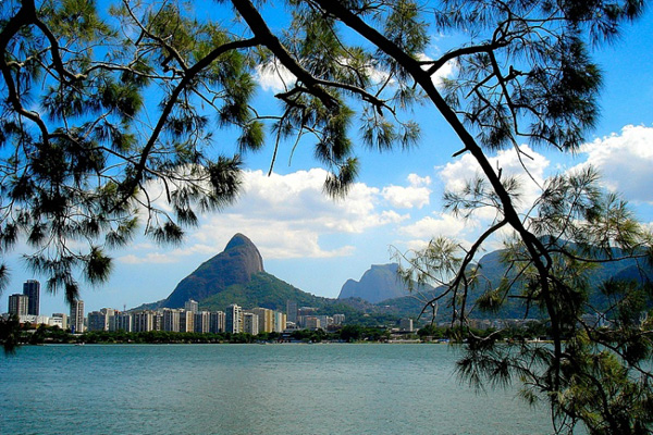 Vista da Lagoa Rodrigo de Freitas