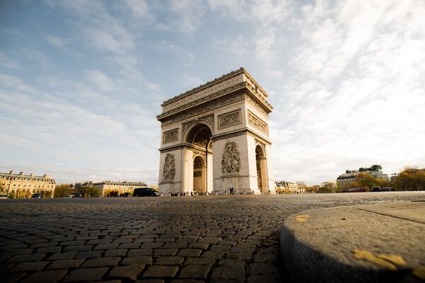 Foto do Arco do Triunfo em Paris