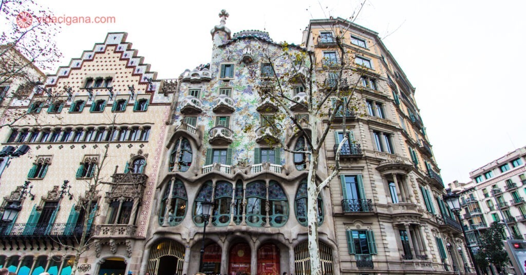 Fachada da Casa Batlló.