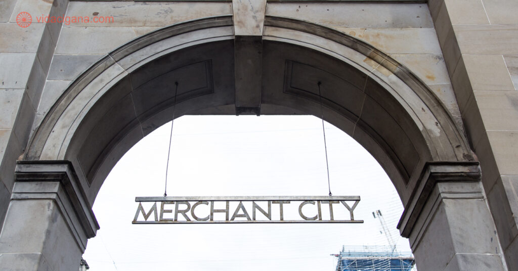 A Merchant City, um dos bairro revitalizados de Glasgow, na Escócia.