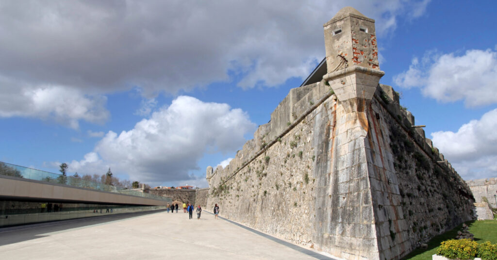 Parte da fortaleza da Cidadela de Cascais.